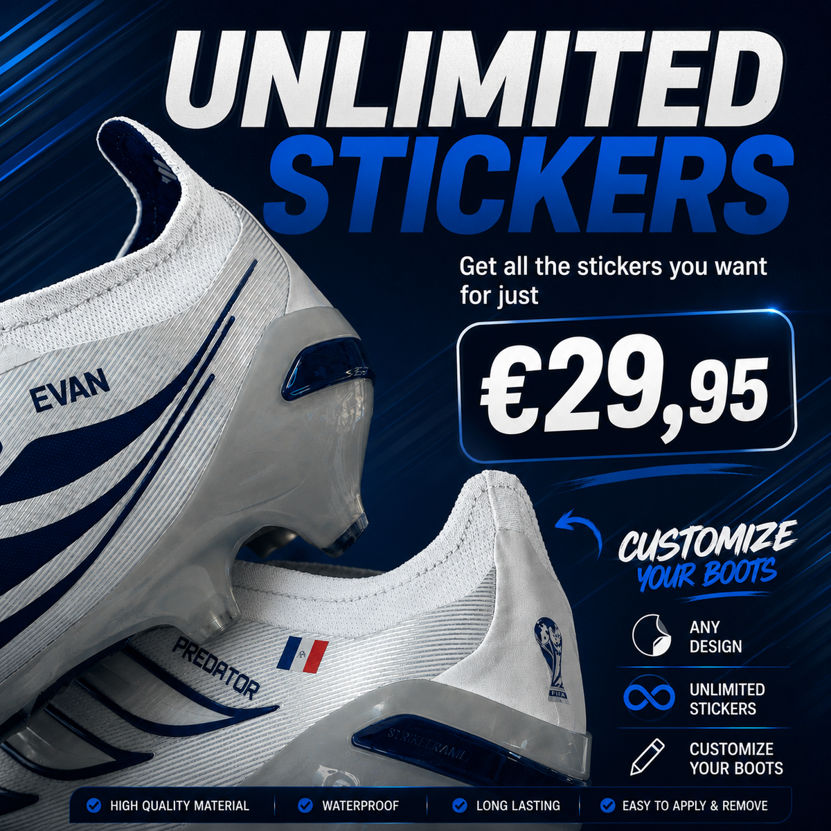 Personalize your boots
